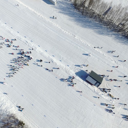 XXXI Bieszczadzki Bieg Lotników- dzień I (dron) 